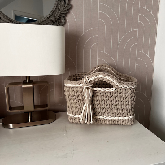 Boxed Crochet Basket