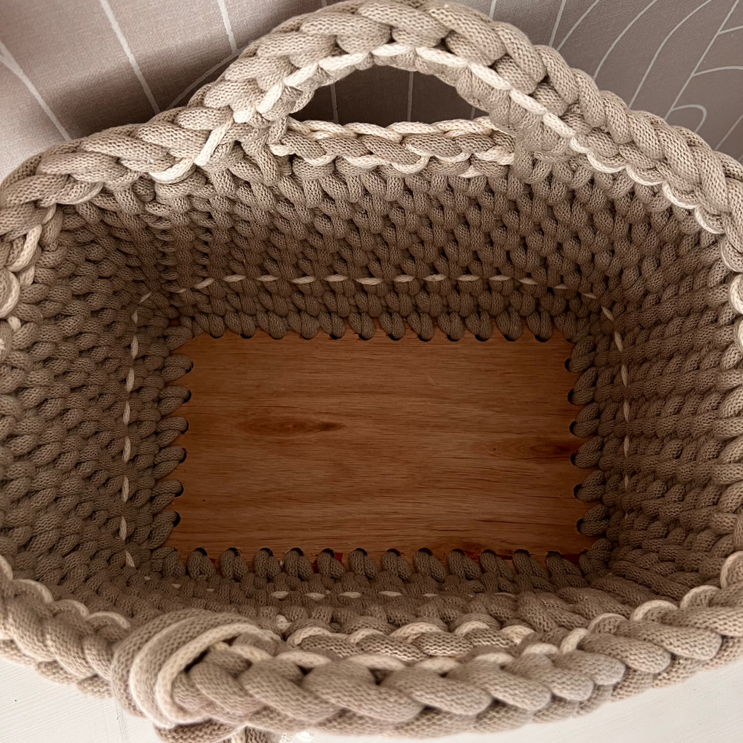 Boxed Crochet Basket