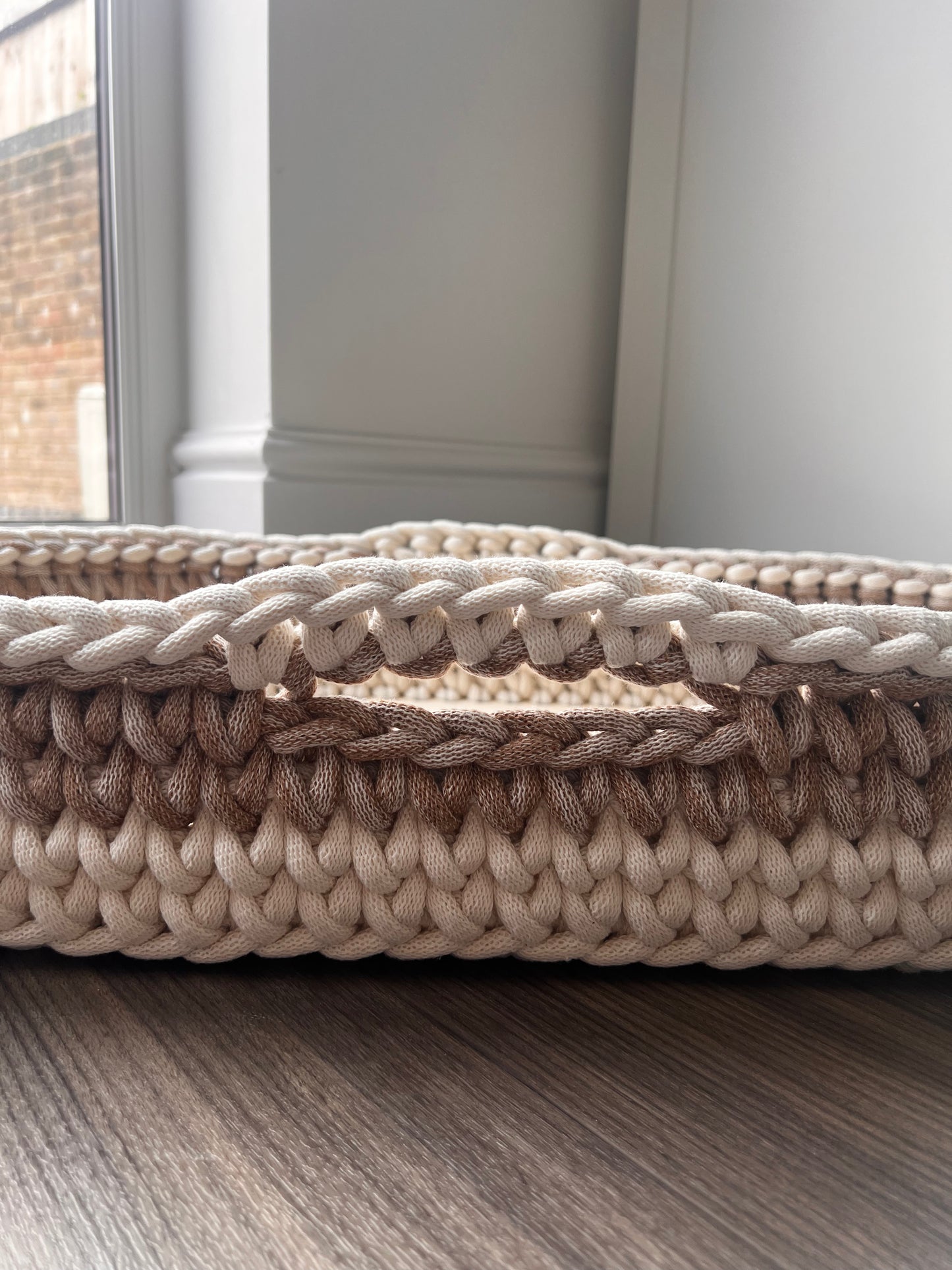Crochet Changing Basket