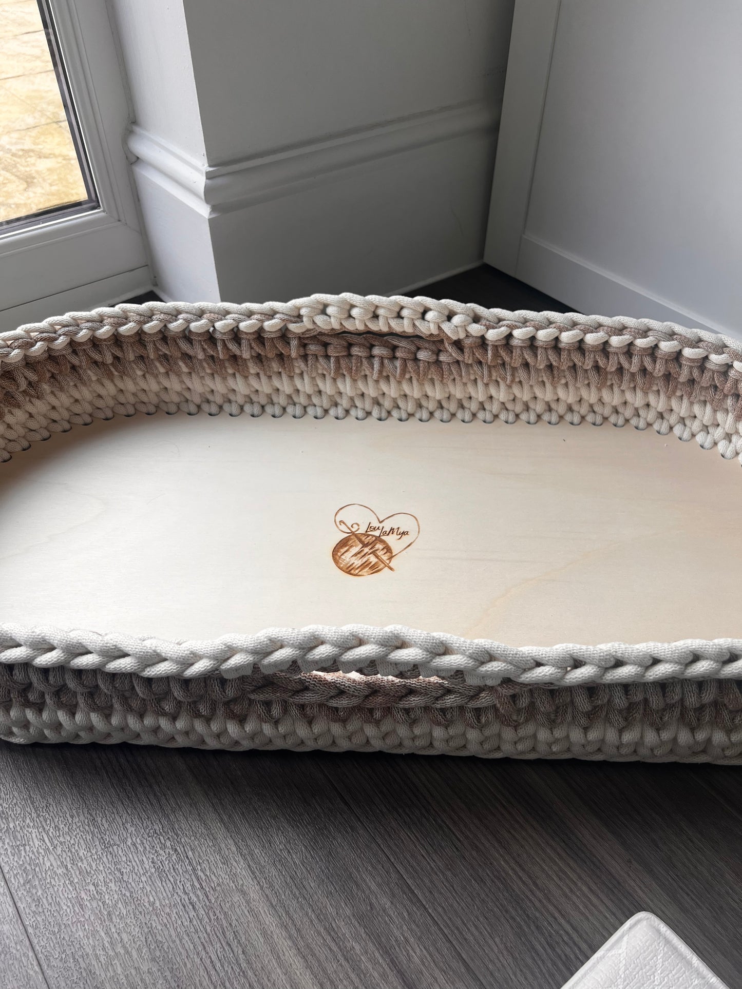 Crochet Changing Basket