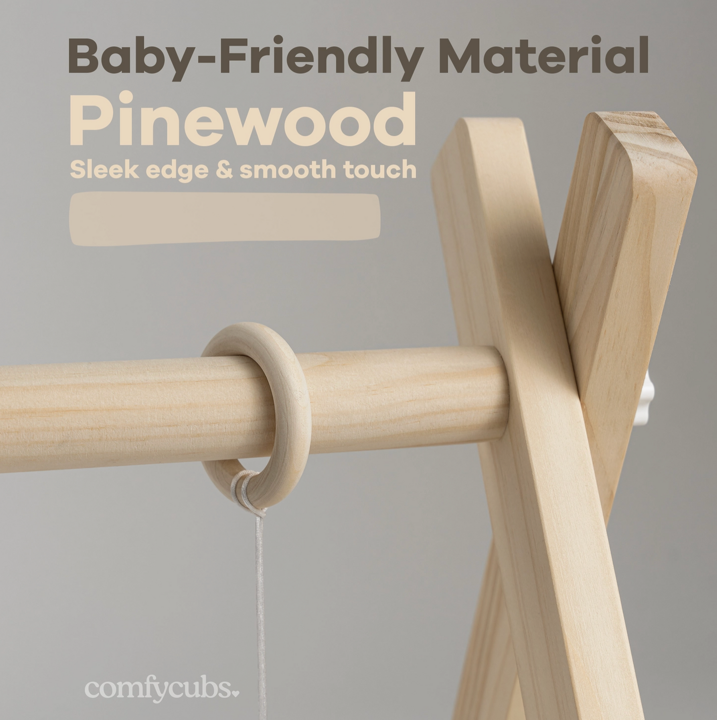 Comfy Cubs Foldable Baby Play Gym