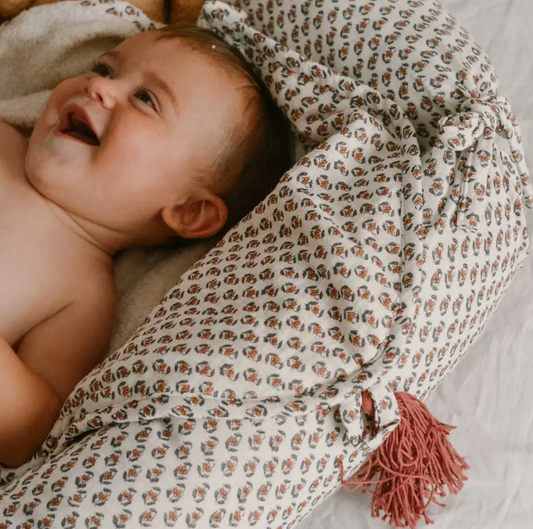 100% Organic Cotton Muslin Baby Nest