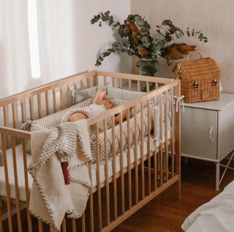 100% Organic Cotton Muslin Baby Nest