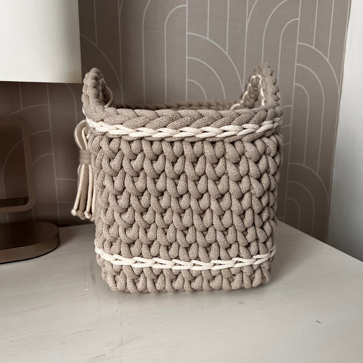 Boxed Crochet Basket