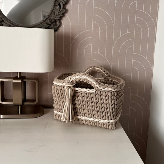 Boxed Crochet Basket