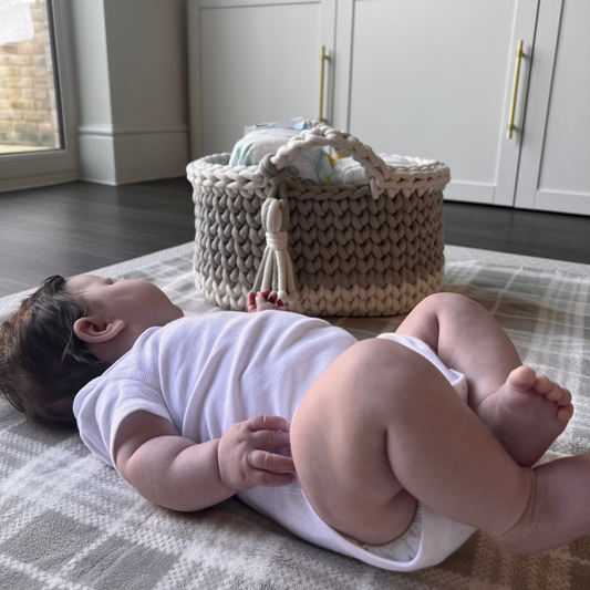 Crochet Nappy Caddy