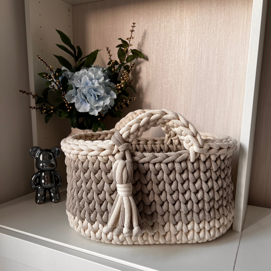 Crochet Nappy Caddy