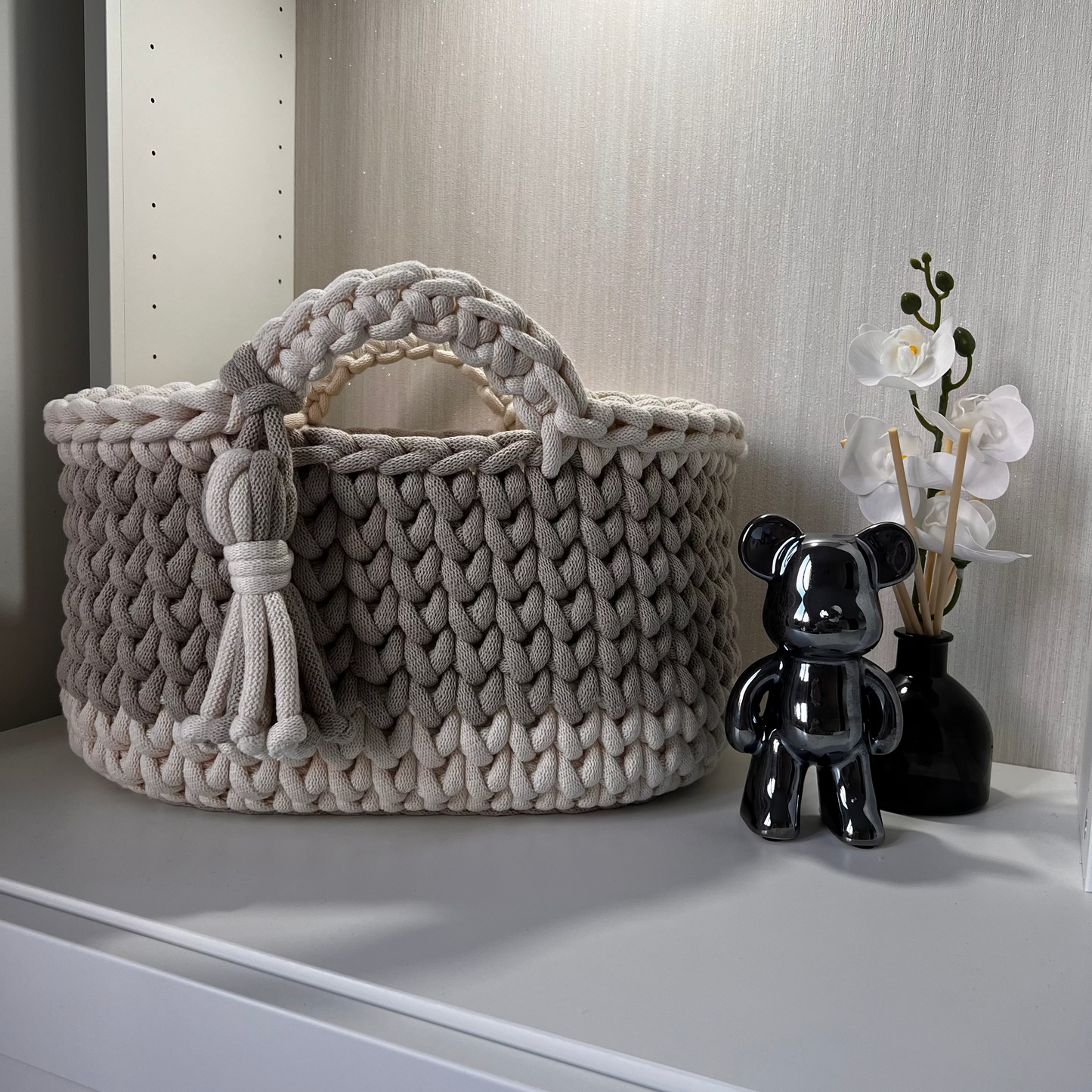Crochet Nappy Caddy