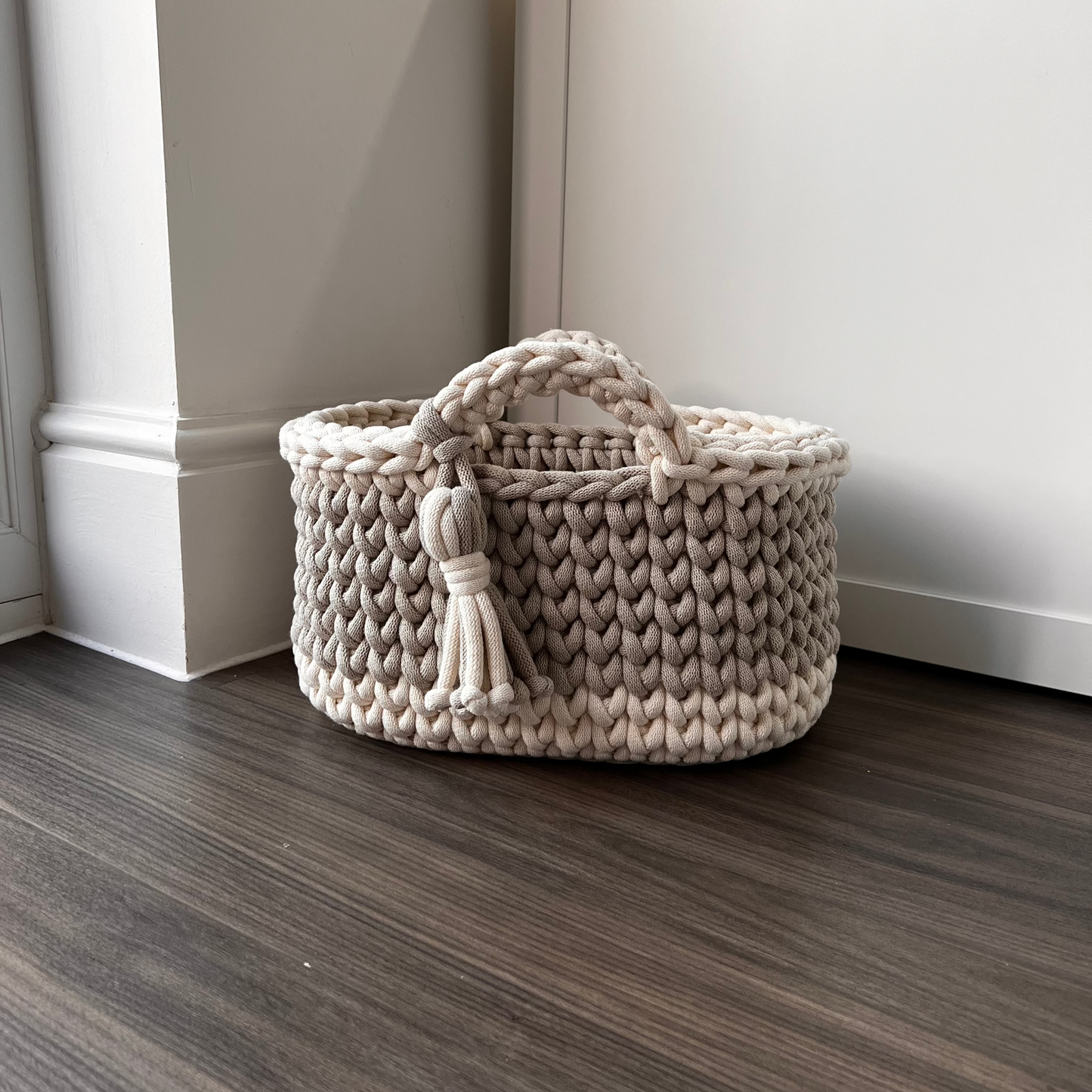 Crochet Nappy Caddy